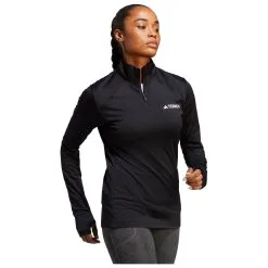 Adidas TERREX Women's Terrex Multi 1/2 Fleece - Fleecepullover -Hemden Elegante Boutique adidas terrex womens terrex multi 1 2 fleece fleecepullover detail 4
