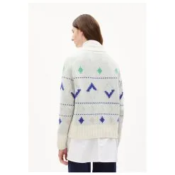 Armedangels Women's Holgaa Naive Fairisle - Wollpullover -Hemden Elegante Boutique armedangels womens holgaa naive fairisle wollpullover detail 4