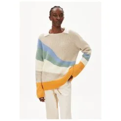 Armedangels Women's Miyaa Multicolor - Wollpullover 8 Armedangels Women's Miyaa Multicolor - Wollpullover -Hemden Elegante Boutique armedangels womens miyaa multicolor wollpullover detail 3