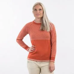 Bergans Women's Alvdal Wool Jumper - Merinopullover -Hemden Elegante Boutique bergans womens alvdal wool jumper merinopullover detail 3