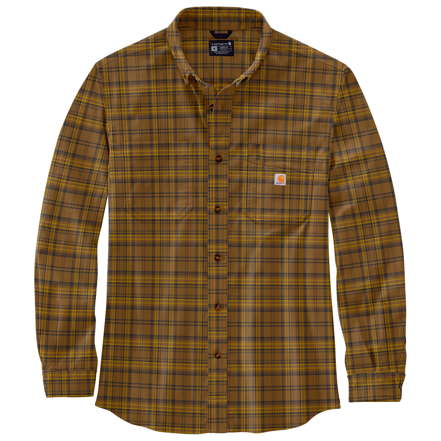 Carhartt Midweight Flannel L/S Plaid Shirt - Hemd 5 Carhartt Midweight Flannel L/S Plaid Shirt - Hemd – Bild 5