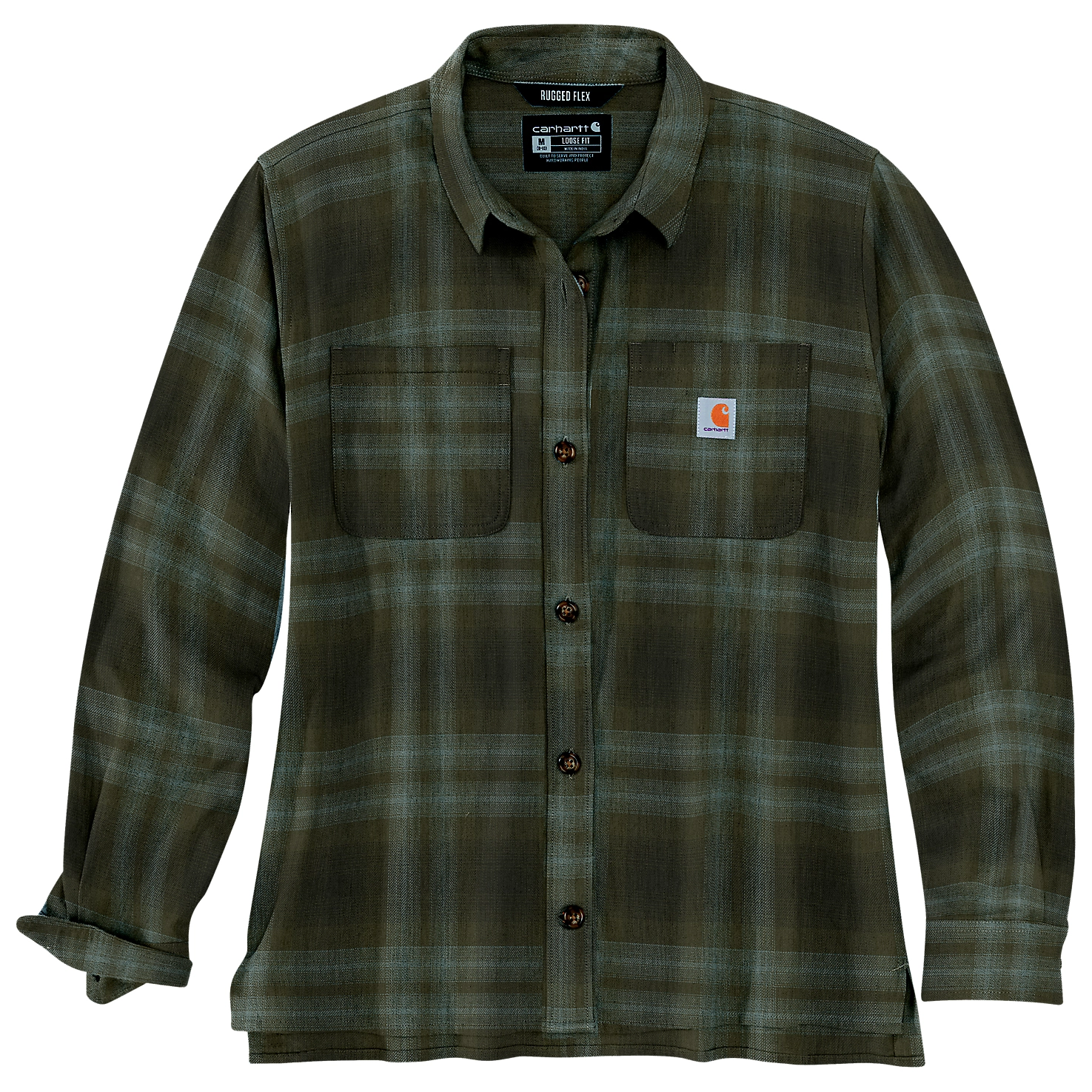 Carhartt Women's Midweight Flannel L/S Plaid Shirt - Hemd 4 Carhartt Women's Midweight Flannel L/S Plaid Shirt - Hemd – Bild 4