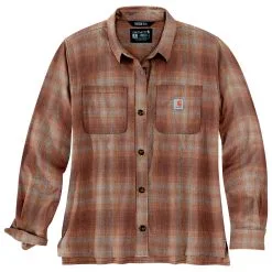 Carhartt Women's Midweight Flannel L/S Plaid Shirt - Hemd