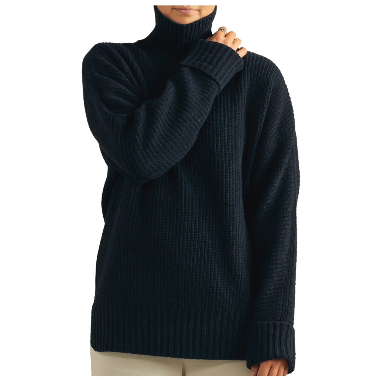 Elsk Women's Vigga Knitted T-Neck - Wollpullover 2 Elsk Women's Vigga Knitted T-Neck - Wollpullover – Bild 2