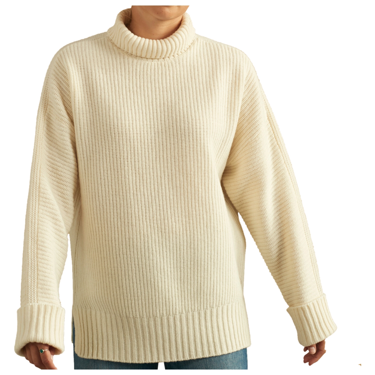 Elsk Women's Vigga Knitted T-Neck - Wollpullover 1 Elsk Women's Vigga Knitted T-Neck - Wollpullover