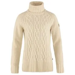 FJÄLLRÄVEN Women's Övik Cable Knit Roller Neck - Wollpullover 11 FJÄLLRÄVEN Women's Övik Cable Knit Roller Neck - Wollpullover -Hemden Elegante Boutique fjaellraeven womens oevik cable knit roller neck wollpullover 1