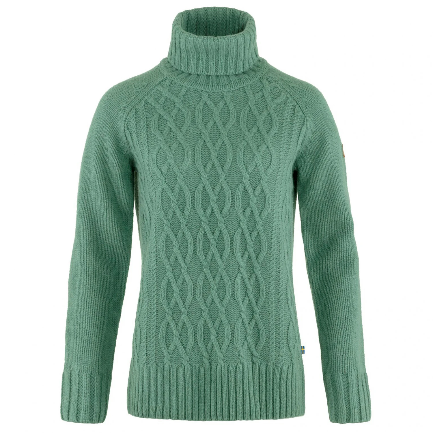 FJÄLLRÄVEN Women's Övik Cable Knit Roller Neck - Wollpullover 6 FJÄLLRÄVEN Women's Övik Cable Knit Roller Neck - Wollpullover – Bild 6