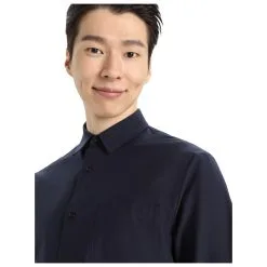 Icebreaker Berlin L/S Shirt - Hemd -Hemden Elegante Boutique icebreaker berlin l s shirt hemd detail 5