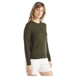 Icebreaker Women's Wilcox L/S Sweater - Merinopullover -Hemden Elegante Boutique icebreaker womens wilcox l s sweater merinopullover detail 3