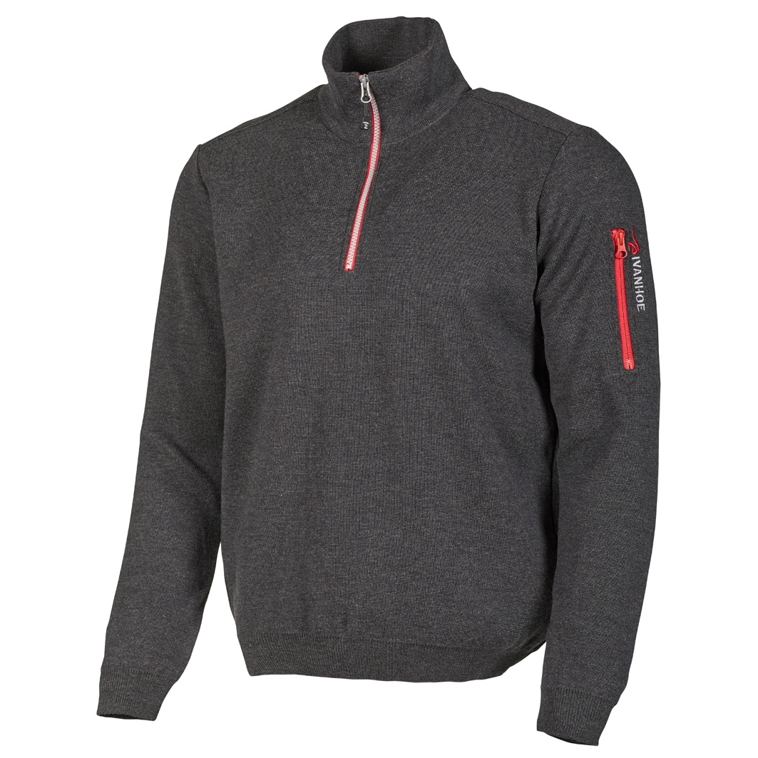 Ivanhoe Of Sweden Hadar Half Zip - Wollpullover 2 Ivanhoe Of Sweden Hadar Half Zip - Wollpullover – Bild 2