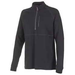 Ivanhoe Of Sweden Women's Underwool Piper Half Zip - Merinolongsleeve