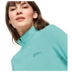 Jack Wolfskin Women's Taunus Half Zip - Fleecepullover 9 Jack Wolfskin Women's Taunus Half Zip - Fleecepullover -Hemden Elegante Boutique jack wolfskin womens taunus half zip fleecepullover detail 4