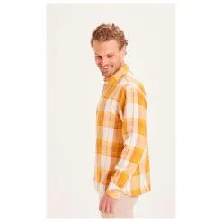KnowledgeCotton Apparel Elder Fine Twill Checked Shirt - Hemd -Hemden Elegante Boutique knowledgecotton apparel elder fine twill checked shirt hemd detail 3