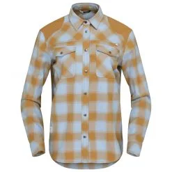 Norrøna Women's Svalbard Flannel Shirt - Hemd -Hemden Elegante Boutique norr na womens svalbard flannel shirt hemd 1