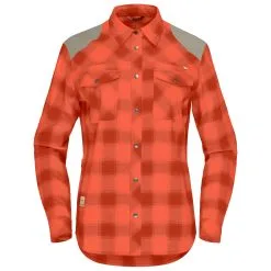 Norrøna Women's Svalbard Flannel Shirt - Hemd -Hemden Elegante Boutique norr na womens svalbard flannel shirt hemd 2