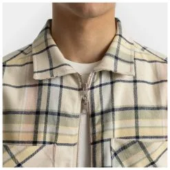 Revolution Checked Overshirt Zip - Hemd -Hemden Elegante Boutique revolution checked overshirt zip hemd detail 5