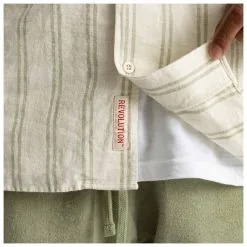 Revolution Short-Sleeved Cuban Shirt - Hemd -Hemden Elegante Boutique revolution short sleeved cuban shirt hemd detail 5