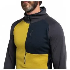 Stoic Merino260 StadjanSt. 3/4 Zip W. Hood - Merinohoodie 18 Stoic Merino260 StadjanSt. 3/4 Zip W. Hood - Merinohoodie -Hemden Elegante Boutique stoic merino260 stadjanst 3 4 zip w hood merinohoodie detail 6