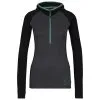 Stoic Women's Merino260 StadjanSt. 3/4 Zip W. Hood - Merinohoodie