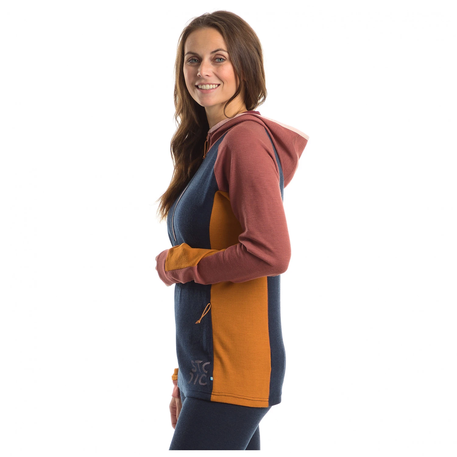 Stoic Women's Merino260 StadjanSt. 3/4 Zip W. Hood - Merinohoodie 8 Stoic Women's Merino260 StadjanSt. 3/4 Zip W. Hood - Merinohoodie – Bild 8