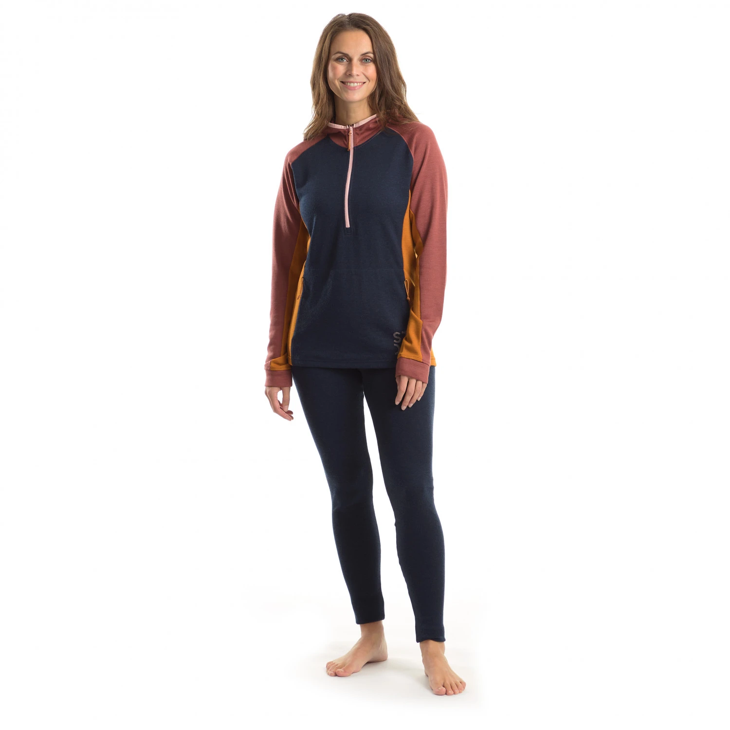 Stoic Women's Merino260 StadjanSt. 3/4 Zip W. Hood - Merinohoodie 6 Stoic Women's Merino260 StadjanSt. 3/4 Zip W. Hood - Merinohoodie – Bild 6