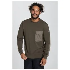 Super.natural Alpine Pocket Crew - Merinopullover -Hemden Elegante Boutique supernatural alpine pocket crew merinopullover detail 3