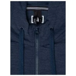 Super.natural Essential Zip Hoodie - Merinohoodie -Hemden Elegante Boutique supernatural essential zip hoodie merinohoodie detail 4