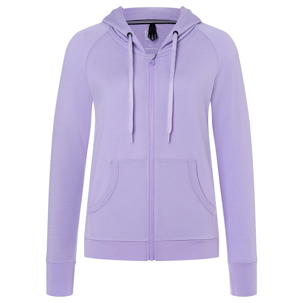 Super.natural Women's Essential Zip Hoodie - Merinohoodie 7 Super.natural Women's Essential Zip Hoodie - Merinohoodie – Bild 7