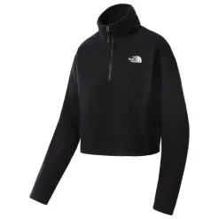 The North Face Women's 100 Glacier Cropped ¼ Zip - Fleecepullover -Hemden Elegante Boutique the north face womens 100 glacier cropped zip fleecepullover 2