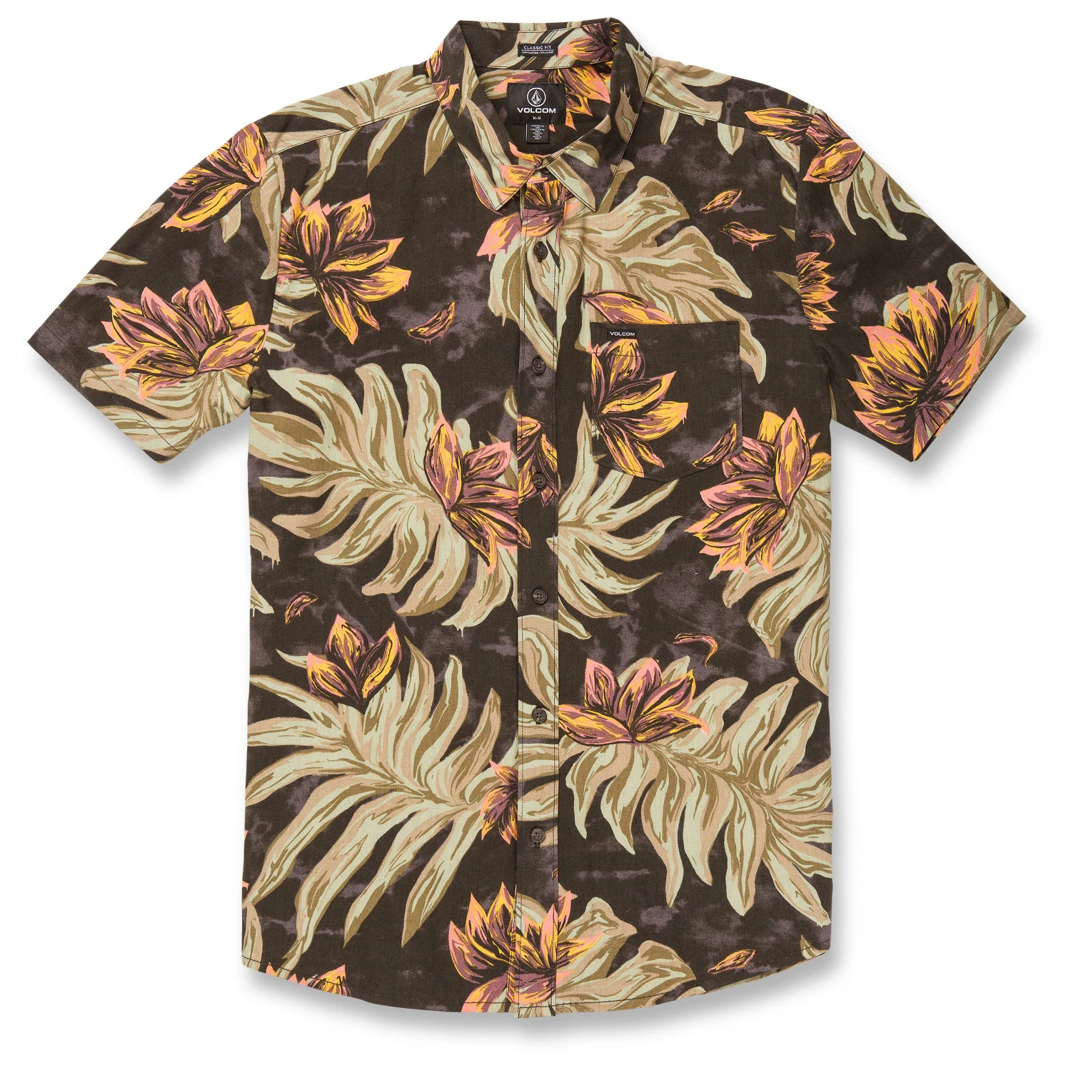 Volcom Marble Floral S/S - Hemd 1 Volcom Marble Floral S/S - Hemd