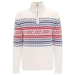 We Norwegians Setesdal ZipUp Pullover - Merinopullover