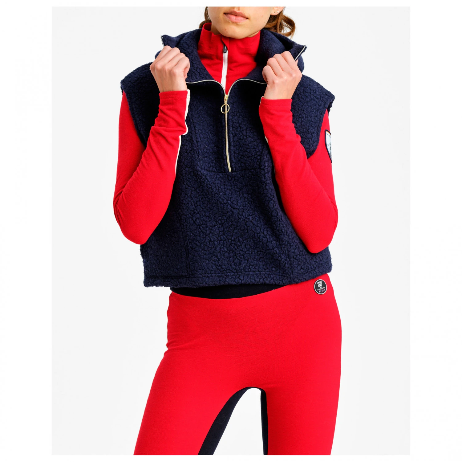 We Norwegians Women's Alta Shearling Vest - Merinoweste 2 We Norwegians Women's Alta Shearling Vest - Merinoweste – Bild 2