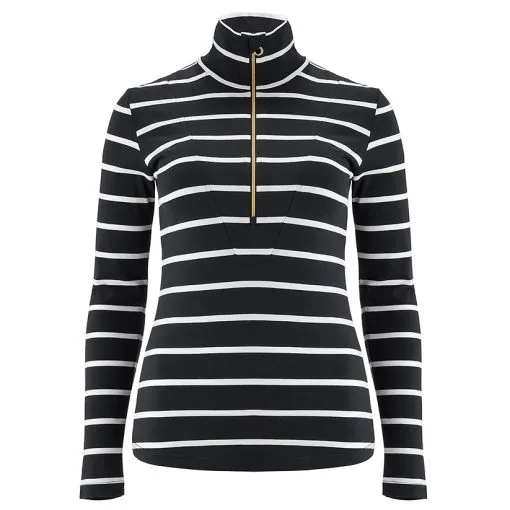 We Norwegians Women's Saltholmen Zip-Up - Merinoshirt -Hemden Elegante Boutique we norwegians womens saltholmen zip up merinoshirt